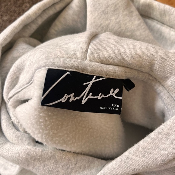 The Couture Club Multi-Badge Chenille Cotton-Blend Hoodie - Picture 4 of 12